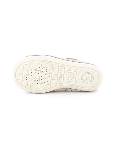 Sandales & nu-pieds Bebe fille GEOX ELTHAN B151QD Blanc White pink Taille  19 Couleur fournisseur White pink