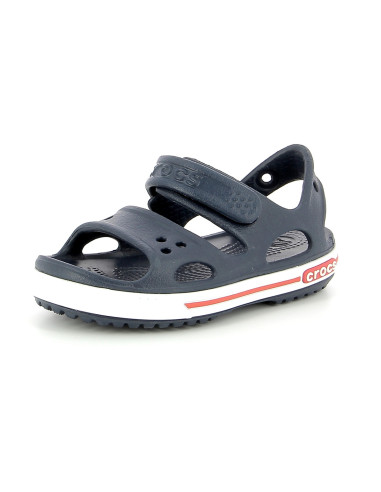 Sandales nu pieds Enfant CROCS SANDAL Bleu Navy white Taille C13