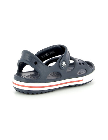 Sandales nu pieds Enfant CROCS SANDAL Bleu Navy white Taille C13