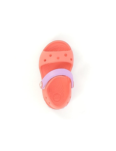 Sandales nu pieds B b Enfant CROCS CROBAND SANDAL Rose Fresco